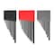 Tekton Flat End Hex and Star L-Key Set with Holder, 41-Piece 0.050-3/8 in., 1.3-10 mm, T6-T50 KEY91003 - alternate 5